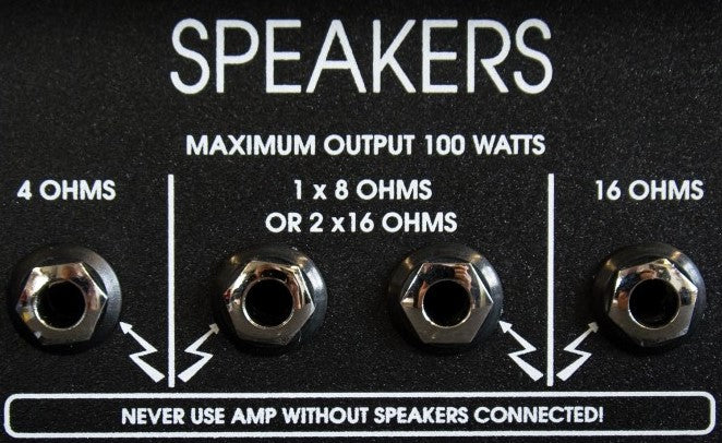 Amp output impedances
